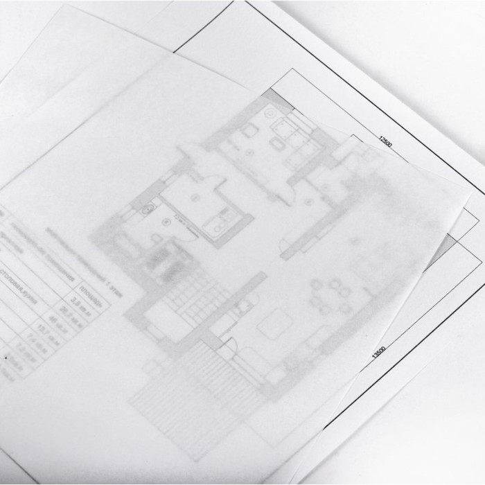 Калька для чертёжных и дизайнерских работ А4, 20 листов в папке Calligrata, 40 г/м2 Калька для чертёжных и дизайнерских работ А4, 20 листов в папке Calligrata, 40 г/м2