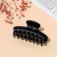 Крабик для волос &laquo;Строгая классика&raquo;, 9.7&times;4.5 см, МИКС, чёрный
