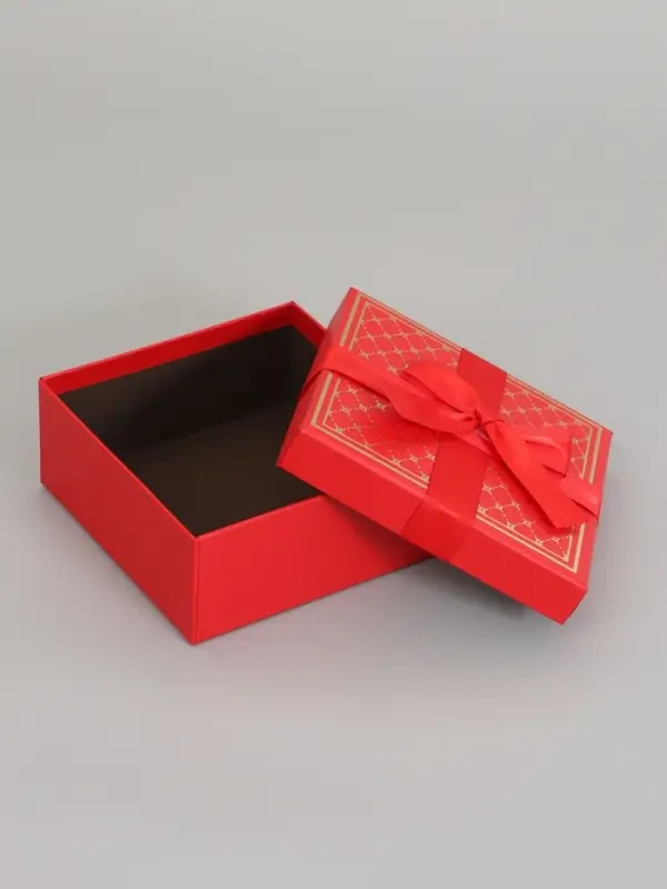 Набор подарочных коробок 3 в 1, 19&times;19&times;9.5 см, 17&times;17&times;8 см, 15&times;15&times;6.5 см
