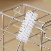 Ёршики для посуды Доляна, 2 шт.: 14.5&times;2.5 см, 17&times;0.5 см, белые