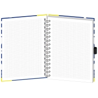 Бизнес-тетрадь Bright,А5,120л,148х205,резинка под ручку, кл,бордо,0014