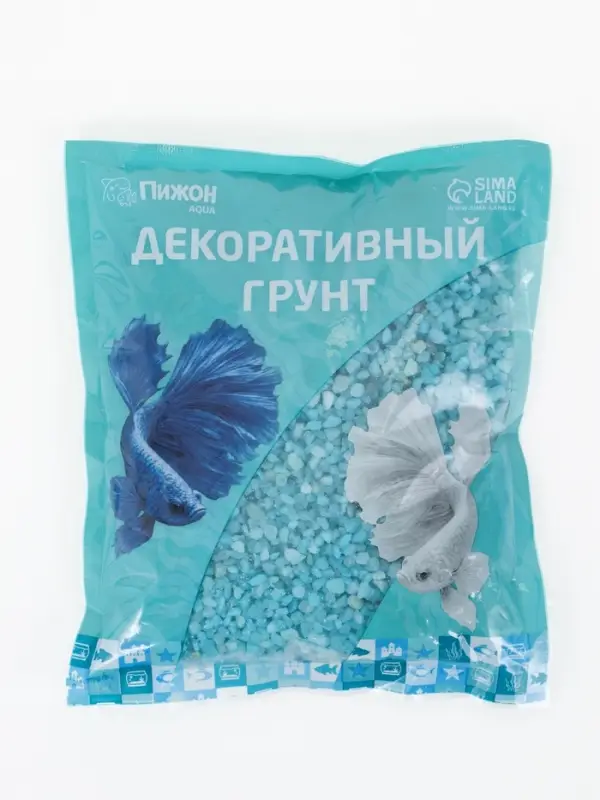 Мраморная крошка &laquo;Пижон Аква&raquo;, фр. 2-5 мм, бирюза, 800 г