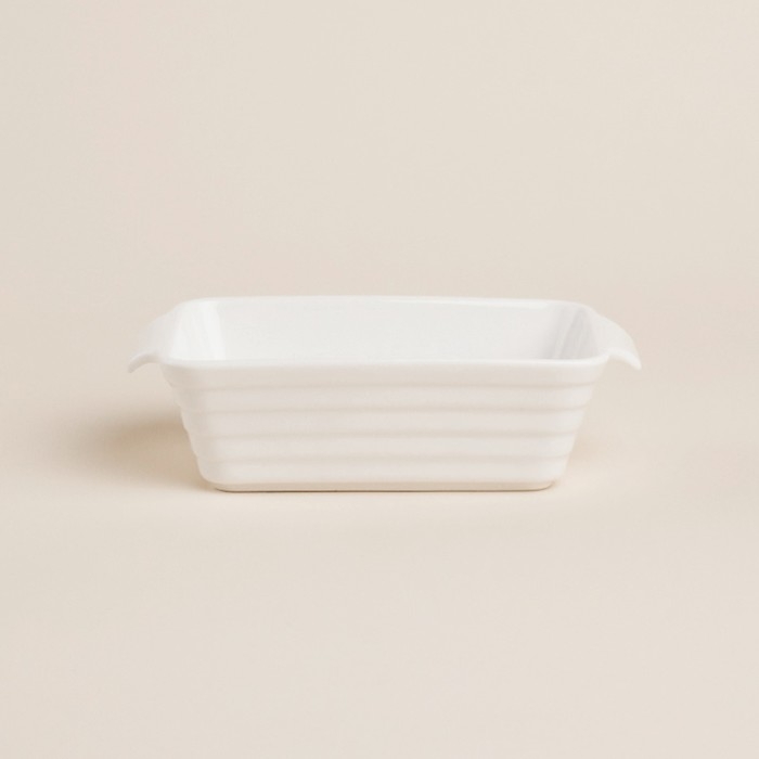 Форма для выпечки из жаропрочной керамики SL Home «Санторини», 250 мл, 15,8×9,2×4,5 см, цвет белый Форма для выпечки из жаропрочной керамики SL Home «Санторини», 250 мл, 15,8×9,2×4,5 см, цвет белый