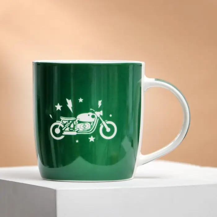 Кружка чайная с ложкой «Папа», 350 мл