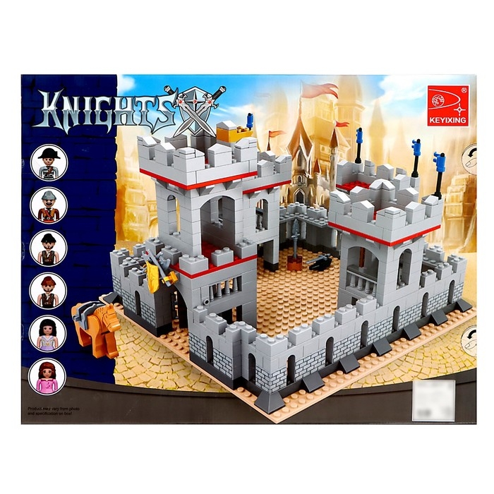 Конструктор Рыцари «Серая Башня», 703 детали Конструктор Рыцари «Серая Башня», 703 детали