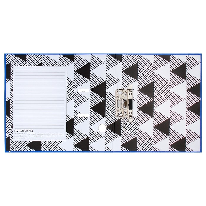 Пaпкa-регистратор А4 75мм Calligrata ламинированная, джинсовый синий Пaпкa-регистратор А4 75мм Calligrata ламинированная, джинсовый синий