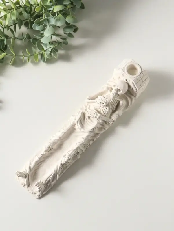 Подставка для благовоний, под свечу &laquo;Вечность&raquo;, 26&times;5&times;5 см, гипс