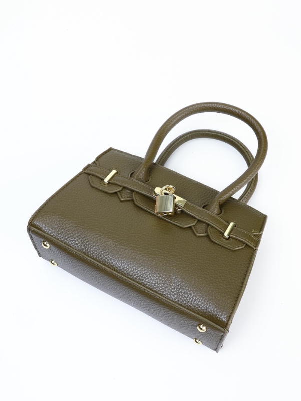 Сумка женская, 23*8*15, длин. ремень, отд. на молнии, зеленый