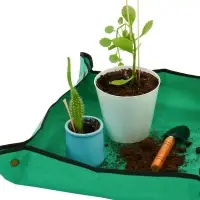 Коврик для пересадки растений, пластик, 50&times;50 см, Greengo