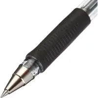 Ручка шариковая Pilot. BPS-GP, чёрный стержень BPS-GP-EF, узел 0.5 мм, на масляной основе, резиновый упор
