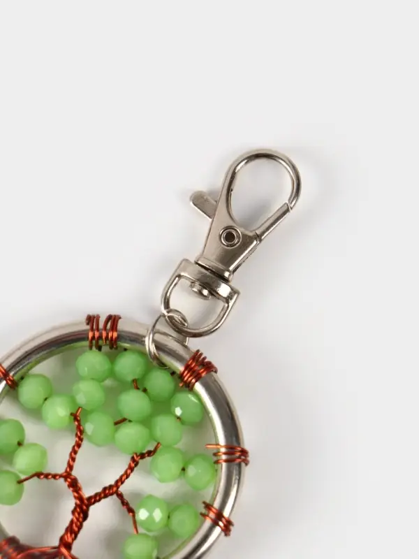 Брелок ловец снов Брелок ловец снов "Древо жизни" 19 см, цв. фисташковый