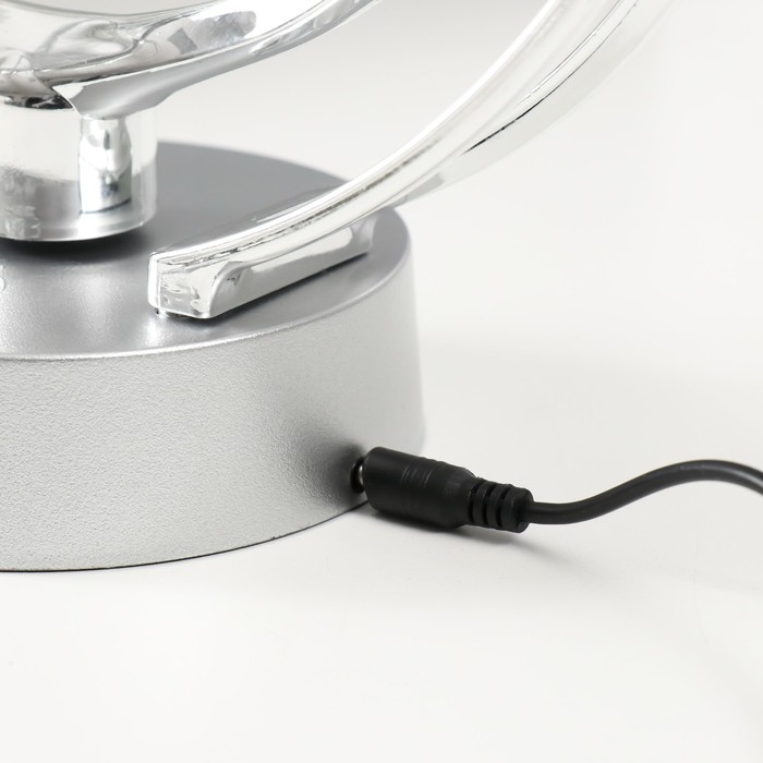 Маятник пластик Маятник пластик "Планеты" серебро, от USB 10,5х23х22,5 см