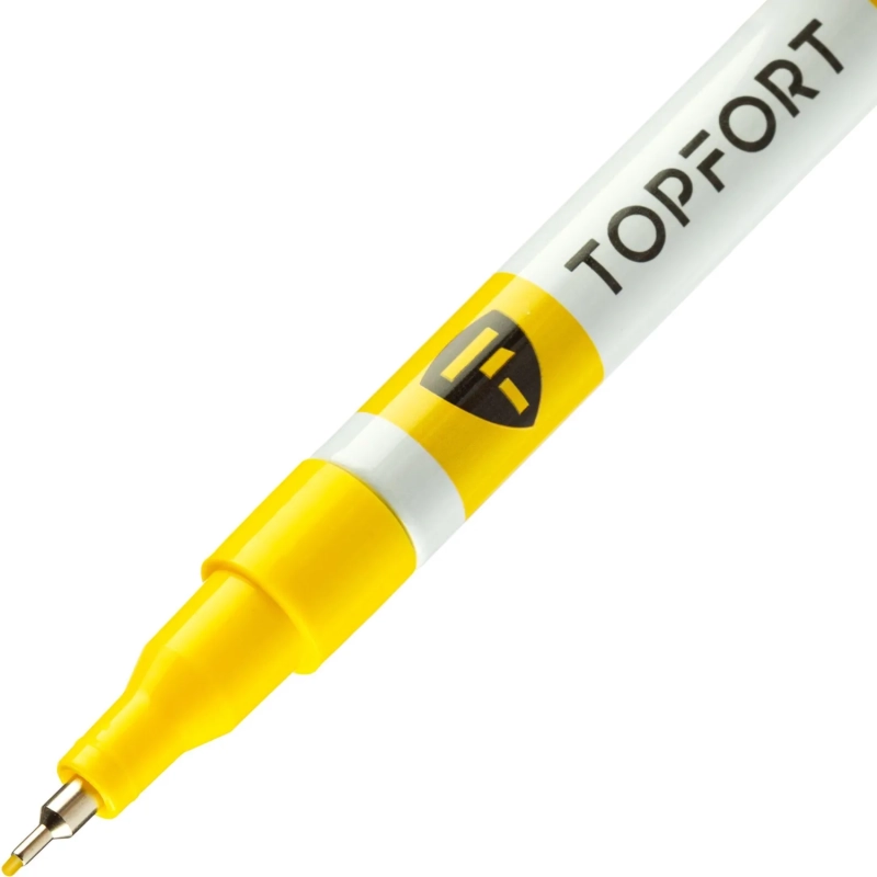Маркер лаковый Topfort Paint 1 мм желтый