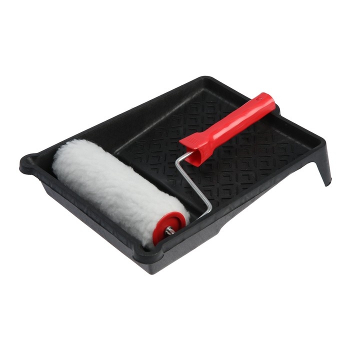 Набор малярный ЛОМ, валик искусственный мех, 180 мм, ванночка 250 х 320 мм Набор малярный ЛОМ, валик искусственный мех, 180 мм, ванночка 250 х 320 мм