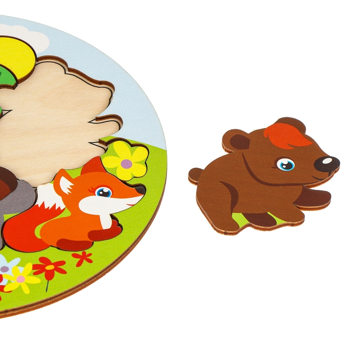 Головоломка «Лесные жители» Головоломка «Лесные жители»