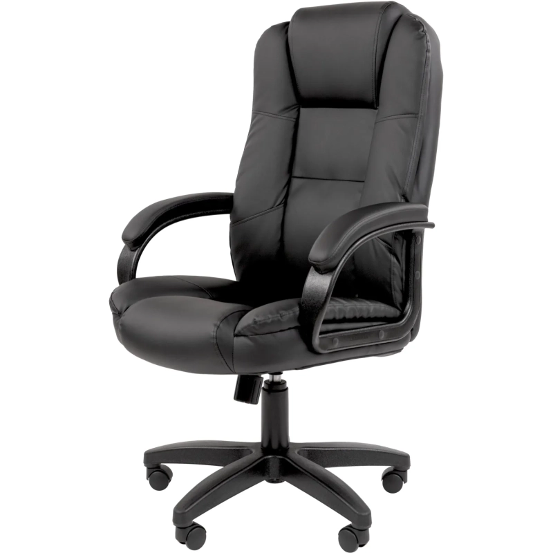 Кресло VT_Chairman 600LT чер.пласт экопремиум черный