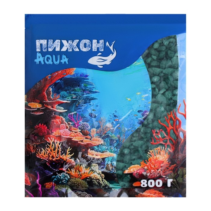 Мраморная крошка (5-10 мм) малахит, 800 г Мраморная крошка (5-10 мм) малахит, 800 г