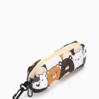 Рюкзак школьный &laquo;Медведи&raquo;, с пеналом, 29&times;12&times;41 см, разноцветный