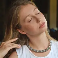 Чокер &laquo;Кручёный Обруч&raquo;, цвет серебро