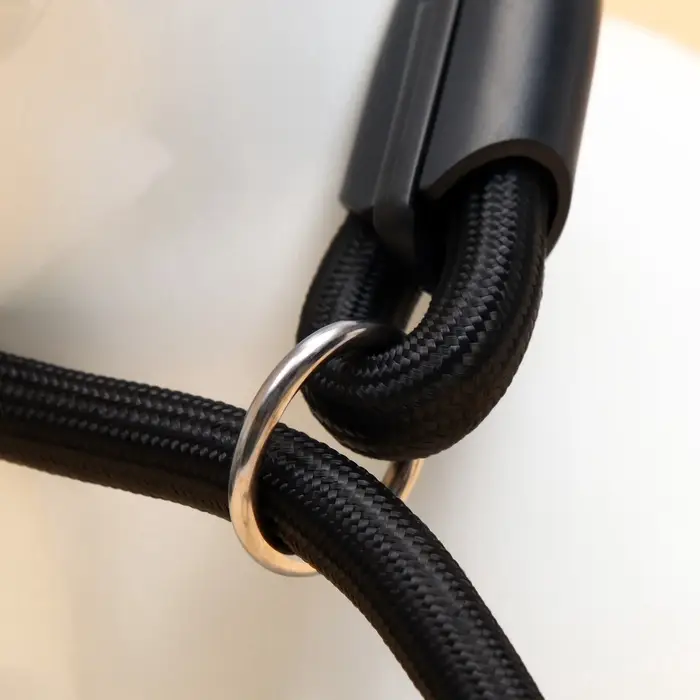 Ринговка для собак, 130&times;1 см, чёрная