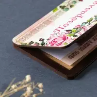 Купюрница  "Поздравляем" розовая, 19х9,5х0,7 см, вид 7