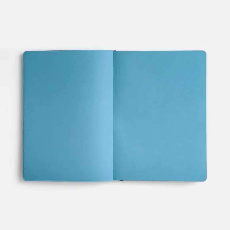 Ежедневник Doppio, недатированный, синий с голубым Ежедневник Doppio, недатированный, синий с голубым