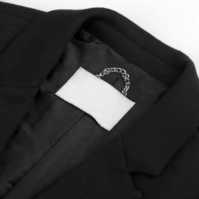 Цепочка для одежды, 0.9×10 см, 2 шт., цвет серебряный Цепочка для одежды, 0.9×10 см, 2 шт., цвет серебряный