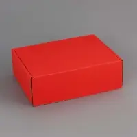 Коробка складная «Красная», для подарков, хранения и отправки посылок, 27×21×9 см Коробка складная «Красная», для подарков, хранения и отправки посылок, 27×21×9 см