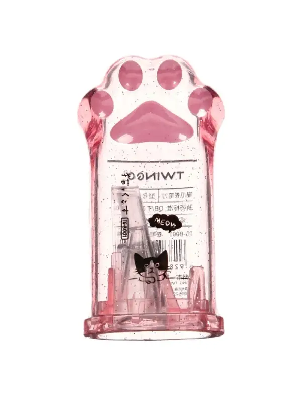 Точилка &laquo;Лапка&raquo;, с контейнером, МИКС