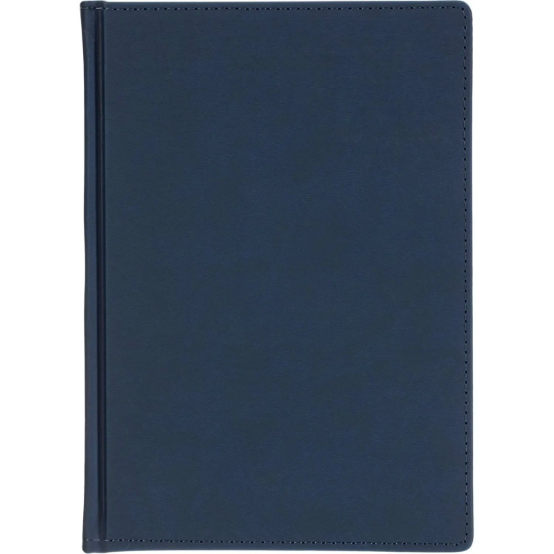 Ежедневник датированный 2026 А5+ VELVET темно-синий 3-123/18