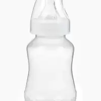 Бутылочка для кормления малыша M&B, классическое горло, от 0 мес., 150 мл., белая