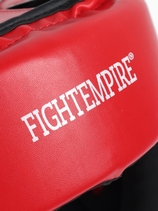 Шлем боксёрский FIGHT EMPIRE, AMATEUR, р. L, цвет красный
