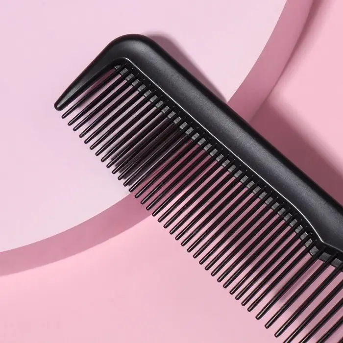 Расчёска комбинированная, 12.5×2.5(±1) см, чёрная Расчёска комбинированная, 12.5×2.5(±1) см, чёрная