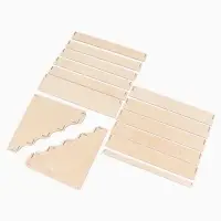 Горка 5 ступенек 37.5&times;26&times;30 см, толщина 3 мм, бежевая