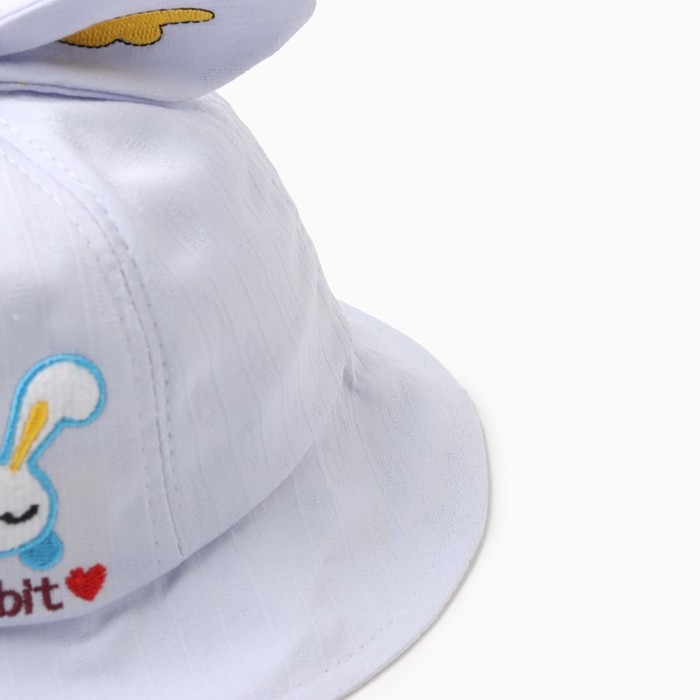 Панама детская Панама детская "Зайки" MINAKU, цвет голубой, размер 48-50