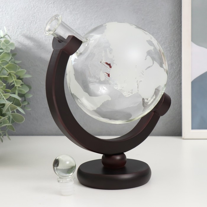 Сувенирный графин  Сувенирный графин "Корабль в шаре" 800 мл 27х16,5х36 см