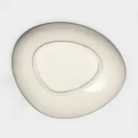 Набор тарелок Керамика ручной работы &laquo;Рестос&raquo;, 4 предмета, Иран, серый