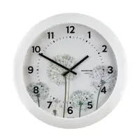 Часы настенные интерьерные &laquo;Одуванчик&raquo;, d=29 см, бесшумные, белые