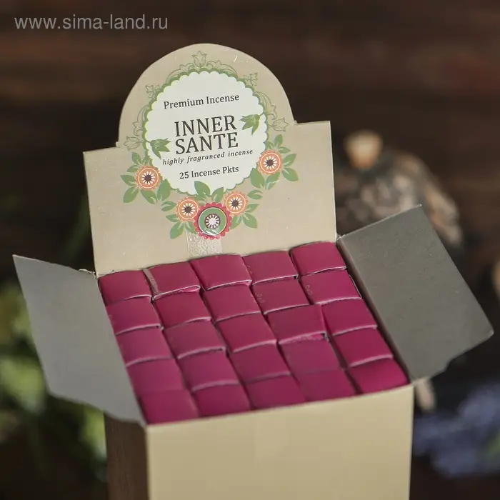 Благовония "INNER SANTE" 8 палочек Роза