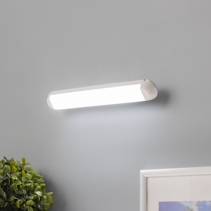 Светильник на магните Светильник на магните "Изи" LED USB 1200mAh 3 режима, диммер 25х3,8х4,5см