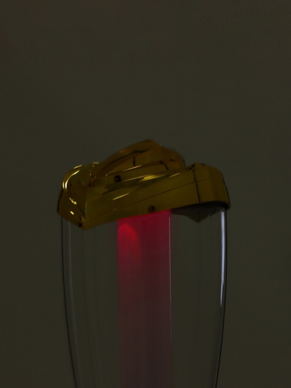 Башня пивная «Вавилон голд», 3 л, ёмкость для льда, подсветка, пластик, золотистый Башня пивная «Вавилон голд», 3 л, ёмкость для льда, подсветка, пластик, золотистый