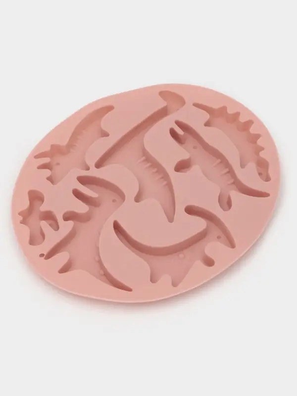 Форма для шоколада Доляна &laquo;Дино&raquo;, силикон, 16.5&times;14&times;1 см, 7 ячеек, МИКС