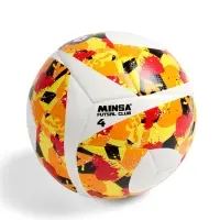 Футбольный мяч MINSA Futsal Club, гибридная сшивка, 12 панелей, р. 4, PU