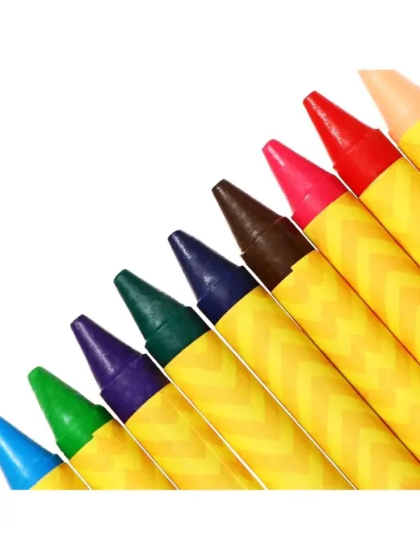 Мелки восковые Calligrata, цветные, 12 цветов, 93&times;8 мм