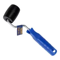 Валик прижимной ТУНДРА, &laquo;бочка&raquo;, пластик, 45 мм