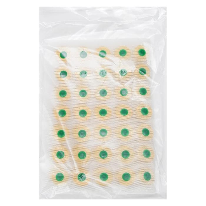 Аппликатор Аппликатор "Кузнецова", 70 колючек, спантекс, 23х32 см, жёлтый.