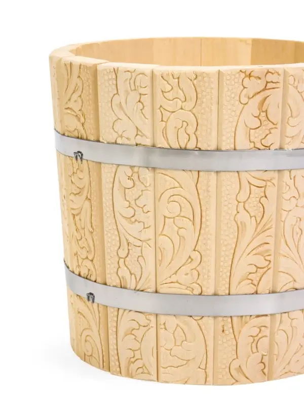 Ковш-черпак из липы 1.5л, 49 см, нержавеющий обруч, с горизонтальной ручкой Ковш-черпак из липы 1.5л, 49 см, нержавеющий обруч, с горизонтальной ручкой