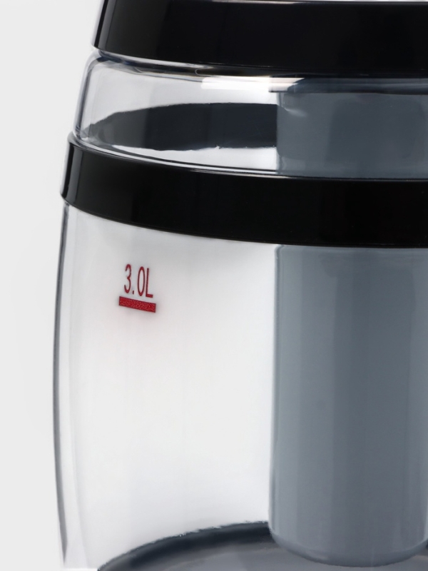 Пивной бочонок «Банный», 3 л, ёмкость для льда, подсветка, пластик, чёрный Пивной бочонок «Банный», 3 л, ёмкость для льда, подсветка, пластик, чёрный