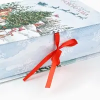 Коробка подарочная - книга &laquo;Счастливого Нового Года&raquo;, 27&times;19.5&times;8 см