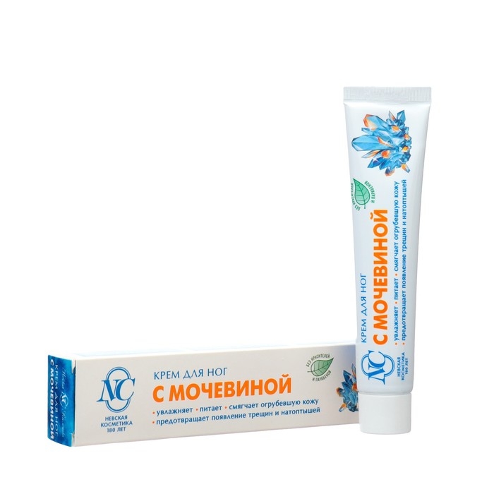 Крем для ног Невская Косметика  Крем для ног Невская Косметика "С мочевиной", 50 мл